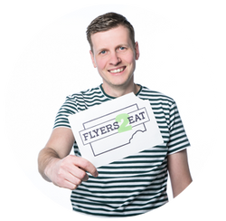 Peter, productspecialist bij Flyers2Eat